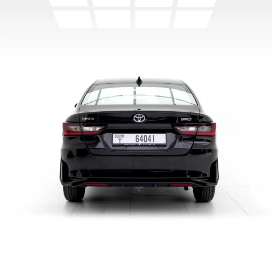Toyota Yaris Sedan 2024 BLACK RENTAL IN DUBAI - undefined